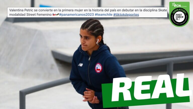 Lee más sobre el artículo “Valentina Petric se convierte en la primera mujer en la historia del país en debutar en la disciplina Skate modalidad Street Femenino”: #Real