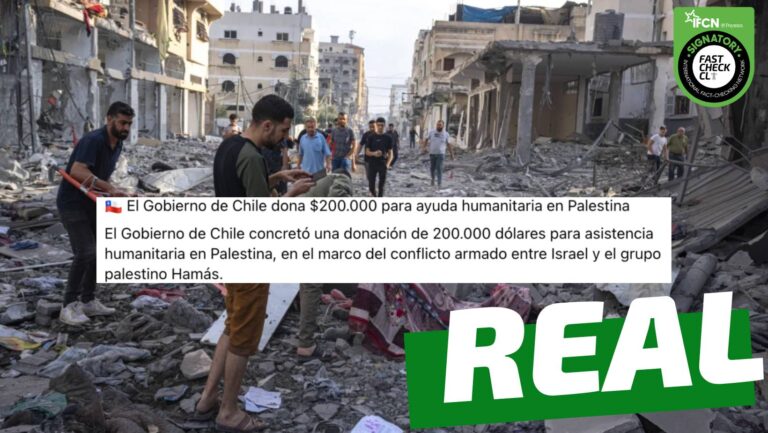 Lee más sobre el artículo “El Gobierno de Chile dona $200.000 dólares para ayuda humanitaria en Palestina”: #Real