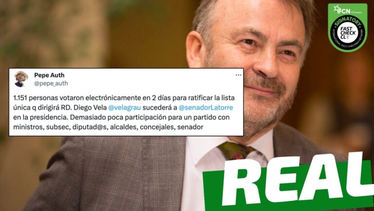 Lee más sobre el artículo “Solo 1.151 personas votaron para ratificar la lista que dirigirá Revolución Democrática”: #Real