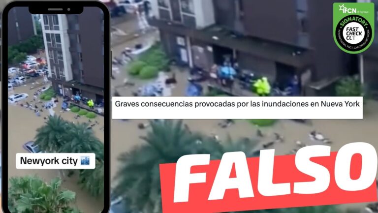 Lee más sobre el artículo (Video) “Nueva York inundado”: #Falso