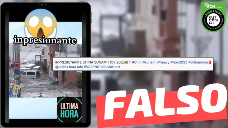 Lee más sobre el artículo (Video) “Impresionante China tsunami hoy 2023”: #Falso