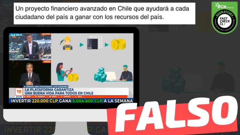 Lee más sobre el artículo (Video) “Un prоyеctо fіnаnciero avanzado en Chile” promocionado por Juan Antonio Coloma y Elon Musk: #Falso