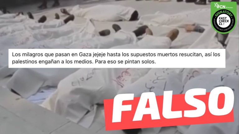 Lee más sobre el artículo (Video) “Hasta los supuestos muertos resucitan, así los palestinos engañan a los medios”: #Falso