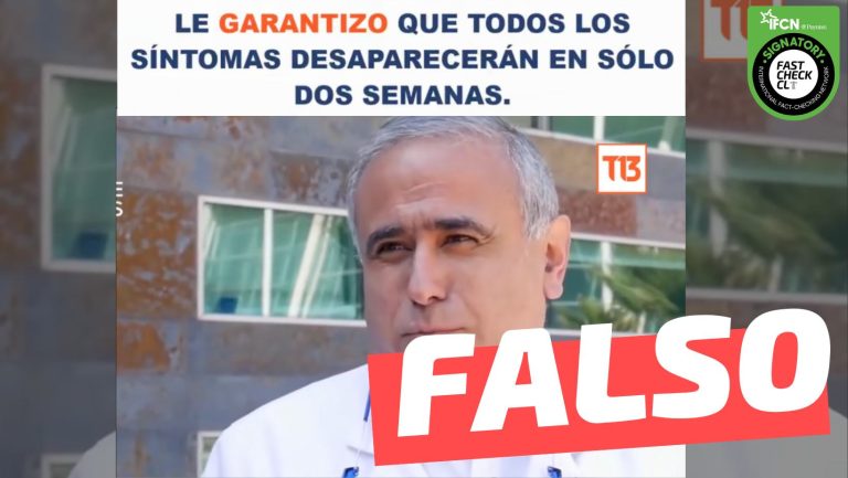 Lee más sobre el artículo (Video) Doctor Ugarte promociona una cápsula contra la diabetes, garantizando que “todos los síntomas desaparecerán en solo dos semanas”: #Falso