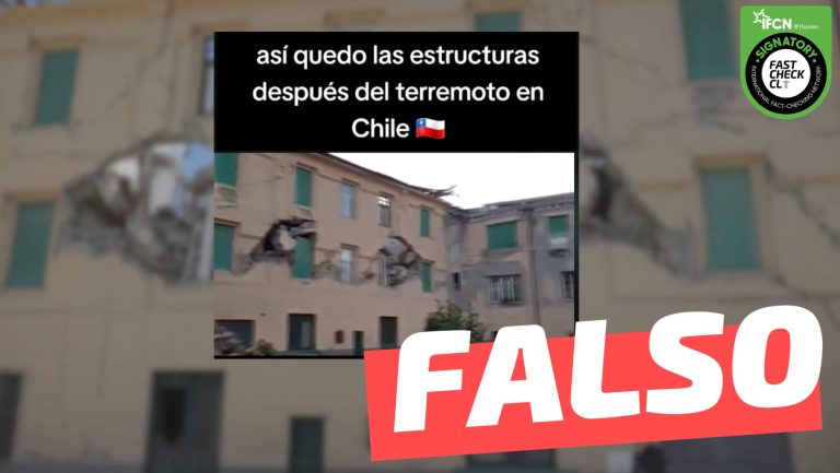 Lee más sobre el artículo (Video) “Así quedaron las estructuras después del terremoto en Chile”: #Falso