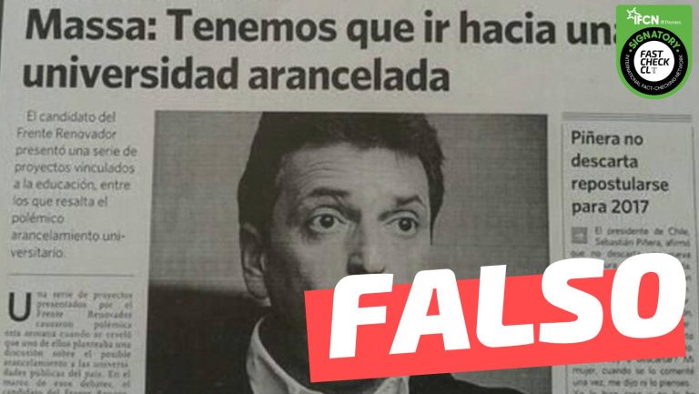 Lee más sobre el artículo (Imagen) “Massa: Tenemos que ir hacia una universidad arancelada”: #Falso
