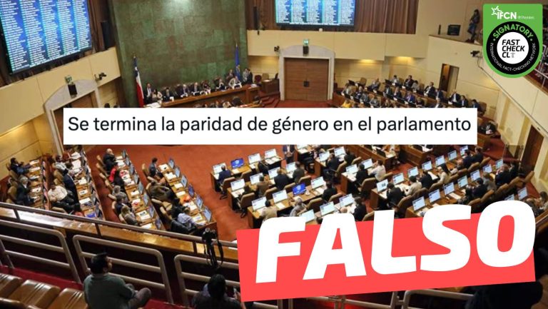 Lee más sobre el artículo Con la nueva Constitución “se termina la paridad de género en el parlamento”: #Falso