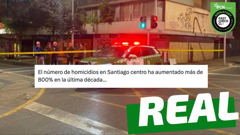 Lee más sobre el artículo “El número de homicidios en Santiago centro ha aumentado más de 800% en la última década”: #Real