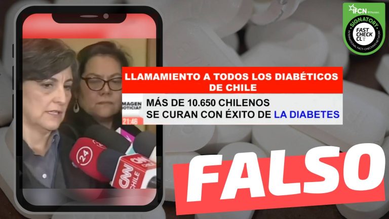 Lee más sobre el artículo (Video) Ministra de Salud promueve programa de gobierno que cura la diabetes: #Falso