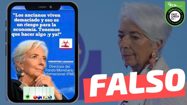 Lee más sobre el artículo Ex directora del FMI dijo: “Los ancianos viven demasiado y eso es un riesgo para la economía (…)”: #Falso