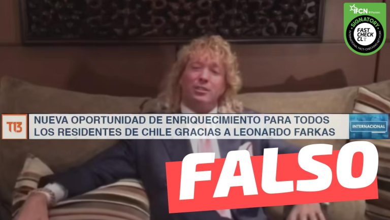Lee más sobre el artículo (Video) Leonardo Farkas donará mil millones de dólares en una nueva plataforma de criptomonedas: #Falso