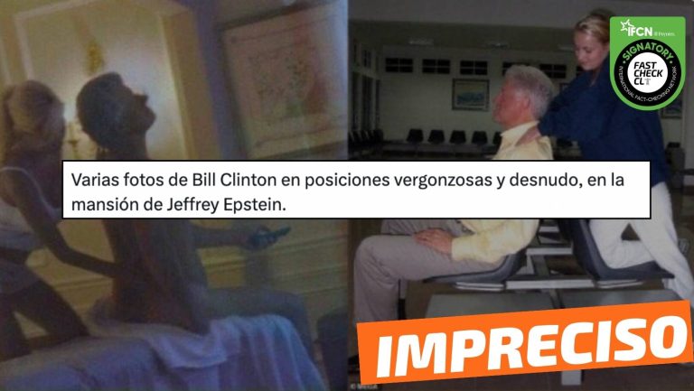 Lee más sobre el artículo “Varias fotos de Bill Clinton en posiciones vergonzosas y desnudo, en la mansión de Jeffrey Epstein”: #Impreciso