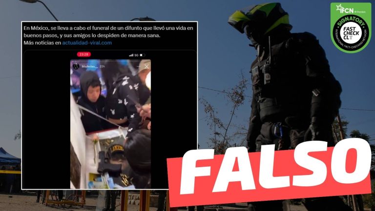 Lee más sobre el artículo (Video) “En México, se lleva a cabo el funeral” de un narco: #Falso