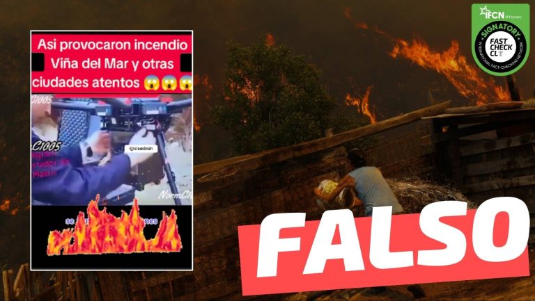 Lee más sobre el artículo (Video) “Así provocaron incendio en Viña del Mar”: #Falso