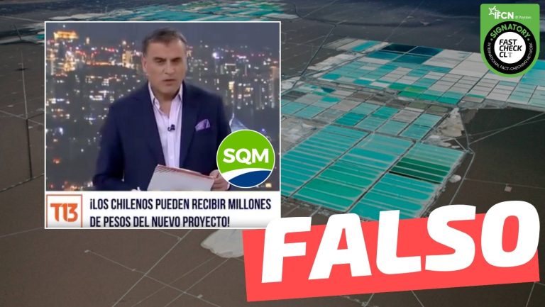 Lee más sobre el artículo (Video) El presidente Boric y el ministro Marcel promueven un nuevo proyecto de inversión de Codelco y SQM: #Falso