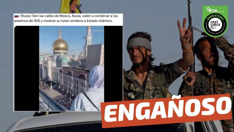 Lee más sobre el artículo (Video) “Son las calles de Moscú, Rusia, salen a condenar a los asesinos de ISIS y mostrar su total condena al Estado Islámico”: #Engañoso
