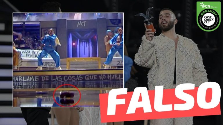 Lee más sobre el artículo (Video) “Un ratón cayó del techo de la Quinta Vergara en pleno show de Manuel Turizo”: #Falso