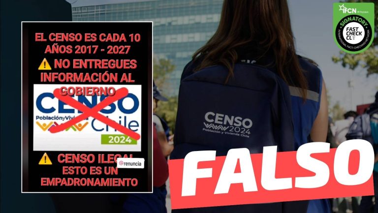 Lee más sobre el artículo “El Censo es cada 10 años 2017-2027”: #Falso