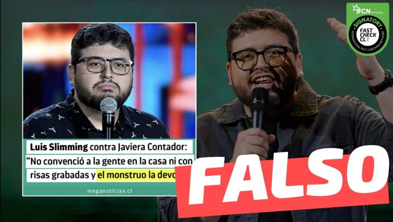 Lee más sobre el artículo (Imagen) Luis Slimming contra Javiera Contador: “No convenció a la gente en la casa ni con risas grabadas y el monstruo la devoró”: #Falso