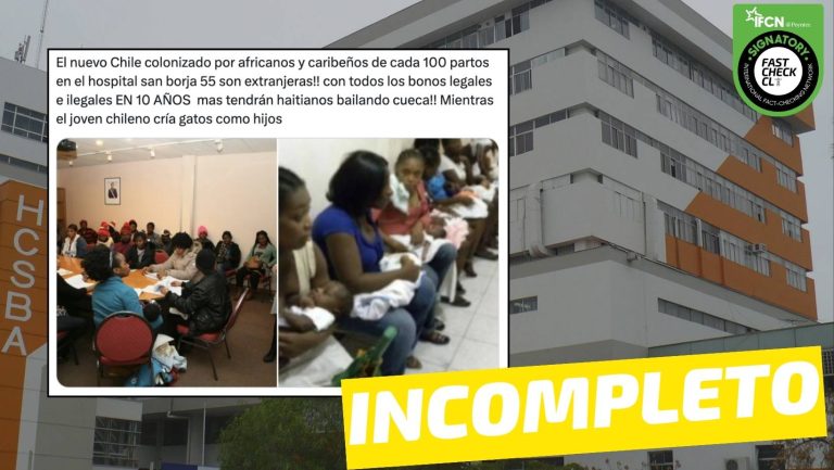 Lee más sobre el artículo “De cada 100 partos en el Hospital San Borja, 55 son de extranjeras”: #Incompleto
