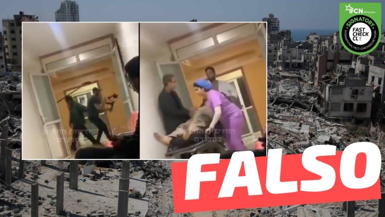 Lee más sobre el artículo (Video) “Los montajes de Hollywood se han trasladado hace mucho tiempo a Gaza”: #Falso