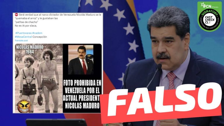 Lee más sobre el artículo (Imagen) “Nicolás Maduro en 1984”: #Falso