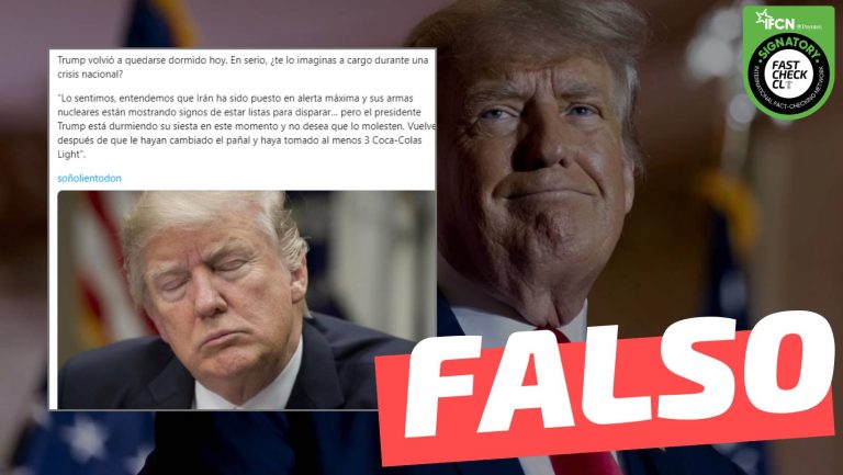Lee más sobre el artículo (Imagen) Donald Trump se queda dormido durante su juicio penal en Nueva York: #Falso
