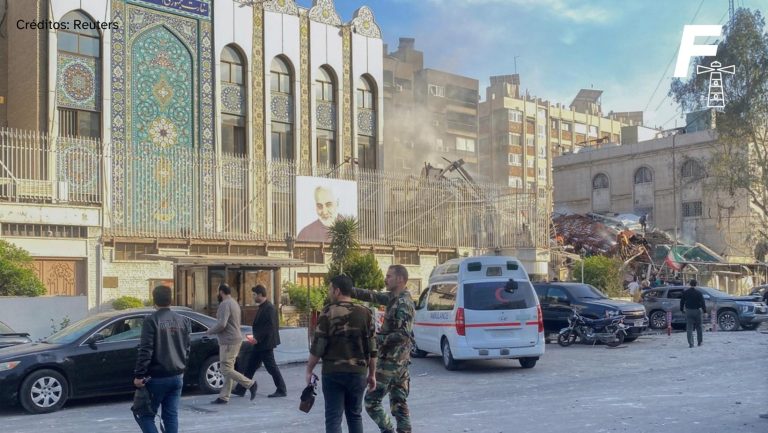 Lee más sobre el artículo Bombardeo contra embajada de Irán en Siria deja 8 fallecidos: gobierno iraní culpa a Israel