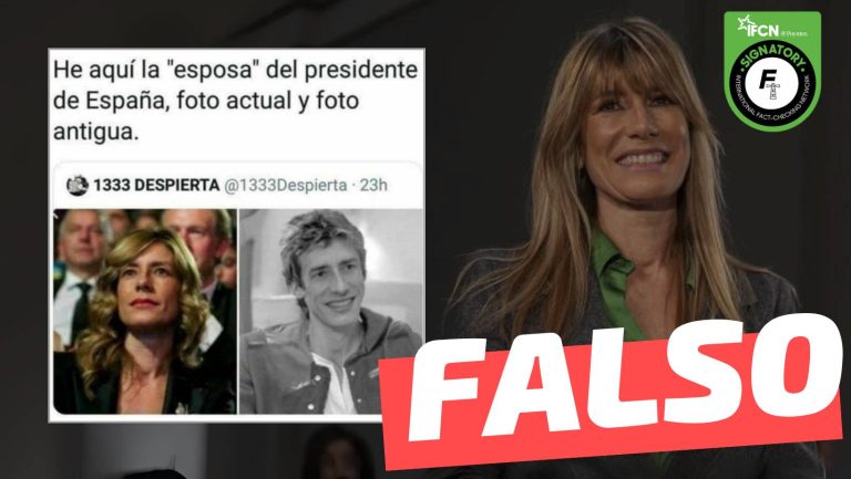 Lee más sobre el artículo Estas imágenes demuestran que Begoña Gómez, mujer del presidente español Pedro Sánchez, fue hombre: #Falso