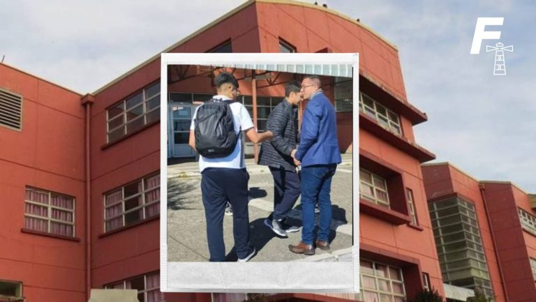 Lee más sobre el artículo Director de liceo en Lota se vuelve viral por esperar a estudiantes en el paradero: denuncia alza de inseguridad