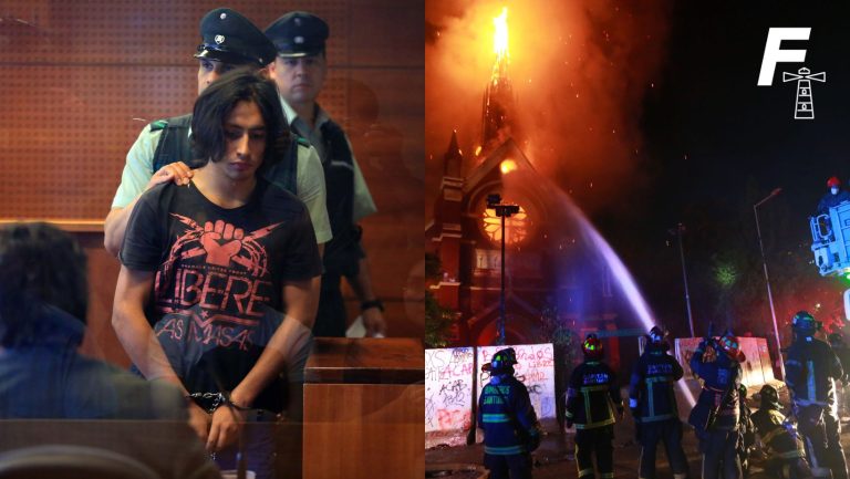 Lee más sobre el artículo Justicia declara culpable a detenido por incendio en iglesia de Carabineros durante el estallido social: Fiscalía pide 14 años de presidio
