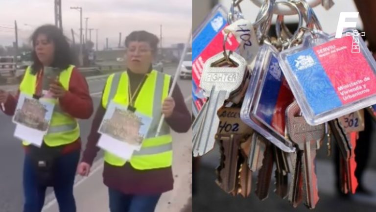 Lee más sobre el artículo Madre e hija inician caminata hacia La Moneda exigiendo vivienda digna: Serviu asegura que ya recibieron una propiedad y que esta fue vendida