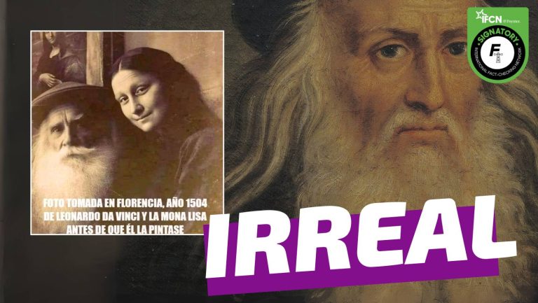 Lee más sobre el artículo “Foto tomada en Florencia, año 1504 de Leonardo da Vinci y la Mona Lisa”: #Irreal
