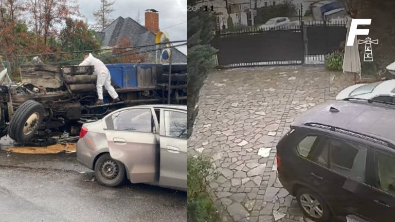 Lee más sobre el artículo 9 heridos tras choque de camión con dos autos en Las Condes: una persona está en riesgo vital