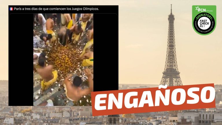 Lee más sobre el artículo (Video) “París a tres días de que comiencen los Juegos Olímpicos”: #Engañoso