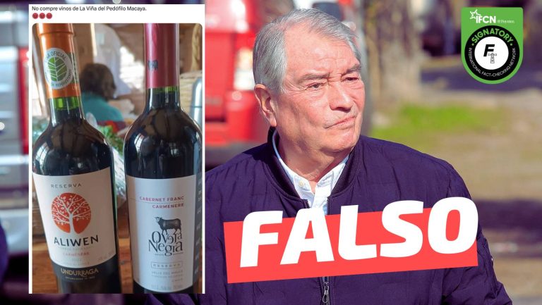Lee más sobre el artículo (Imagen) Estos vinos son de la viña de Eduardo Macaya: #Falso