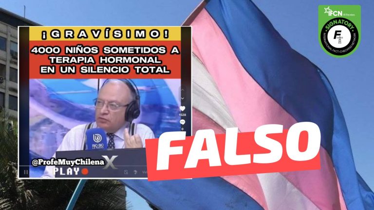 Lee más sobre el artículo (Video) “4.000 niños sometidos a terapia hormonal”: #Falso