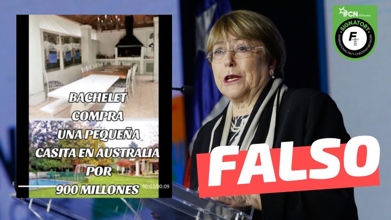 Lee más sobre el artículo (Imagen) “Bachelet compra una pequeña casita en Australia”: #Falso