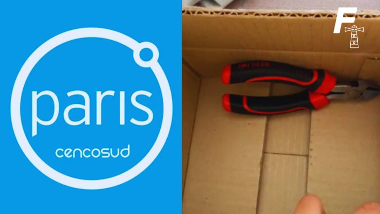 Lee más sobre el artículo Tendrá que rendir cuentas al Sernac: Tienda Paris es oficiada por entregar un alicate a clienta que compró un celular