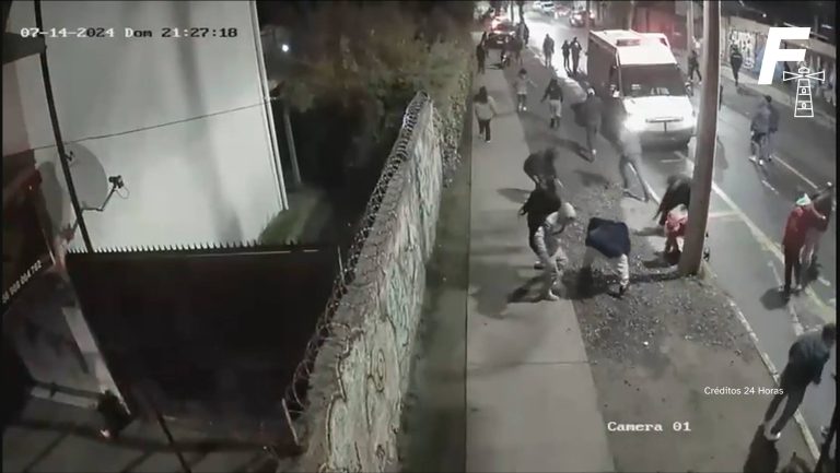 Lee más sobre el artículo Enfrentamientos en Macul: grupo de personas ataca a Carabineros en venganza por muerte de individuo que realizó una encerrona