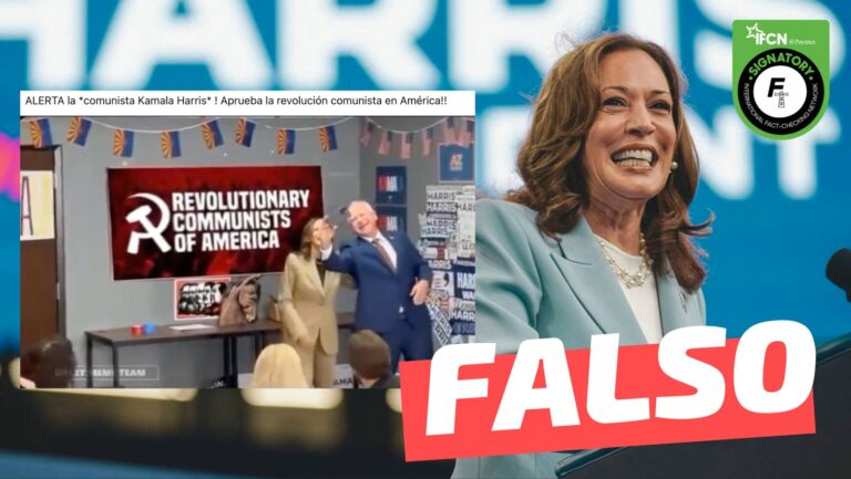 Lee más sobre el artículo (Video) “Kamala Harris aprueba la revolución comunista en América”: #Falso