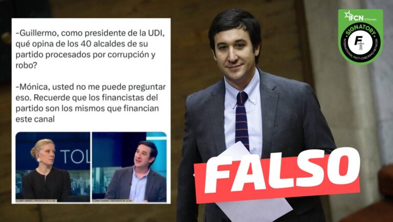 Lee más sobre el artículo “Los financistas del partido (UDI) son los mismos que financian este canal (CNN Chile)”. #Falso