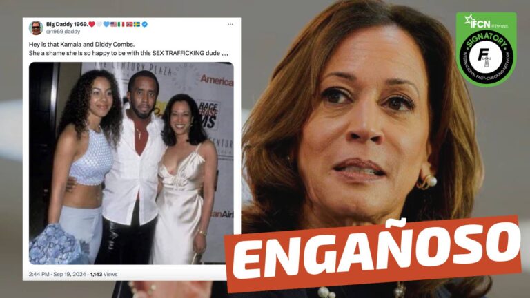 Lee más sobre el artículo (Imagen) “Ellos son Kamala y Diddy Combs”: #Engañoso