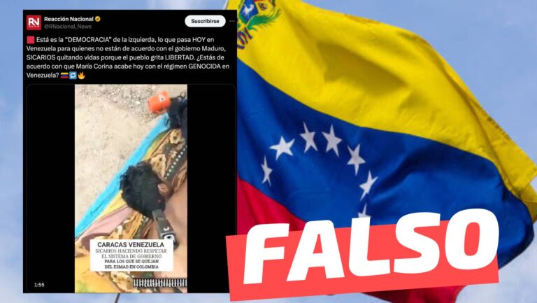 Lee más sobre el artículo (Video) “Venezuela. Sicarios haciendo respetar el sistema de gobierno”: #Falso