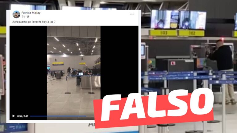 Lee más sobre el artículo (Video) Inmigrante haciendo destrozos en el aeropuerto de Tenerife, España: #Falso