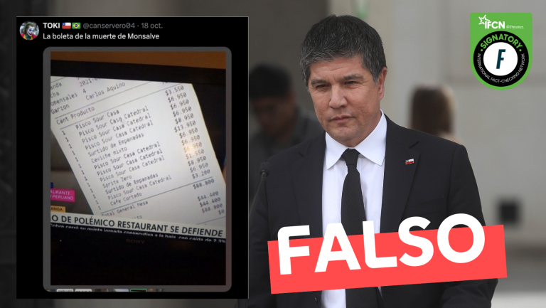 Lee más sobre el artículo (Imagen) “La boleta de la cuenta de Monsalve”: #Falso