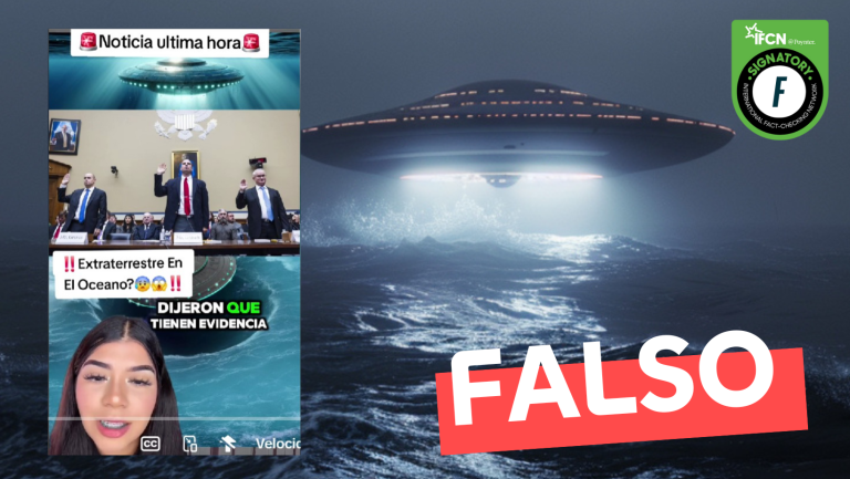 Lee más sobre el artículo Acaban de confirmar que los extraterrestres viven en el océano: #Falso