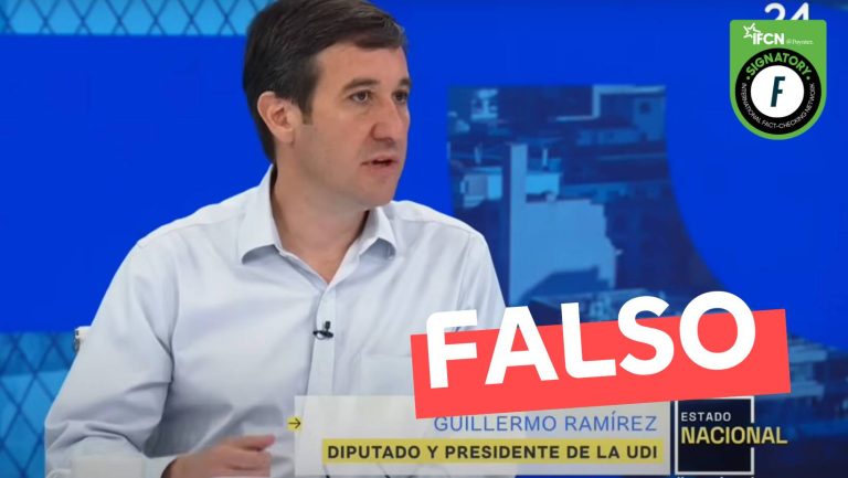 Lee más sobre el artículo “El presidente Piñera presentó el proyecto del Ministerio de Seguridad y el presidente Boric y la vocera Vallejo obviamente lo votaron en contra”: #Falso