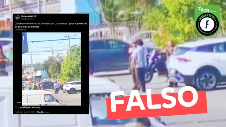 Lee más sobre el artículo “Caribeño es eliminado en 3 tiempos por Carabineros”: #Falso