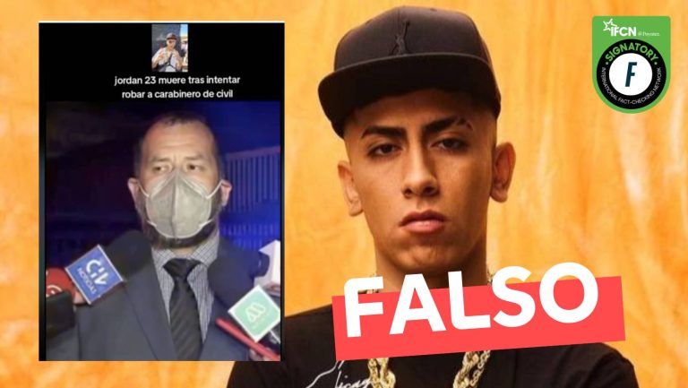 Lee más sobre el artículo (Video) “Jordan 23 muere tras intentar robar a carabinero de civil”: #Falso